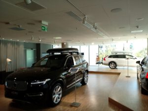 Volvo Car Warszawa naglosnienie salonu samochodowego Apart Audio