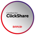 clickshare conference label certified alliance def 300x300x72
